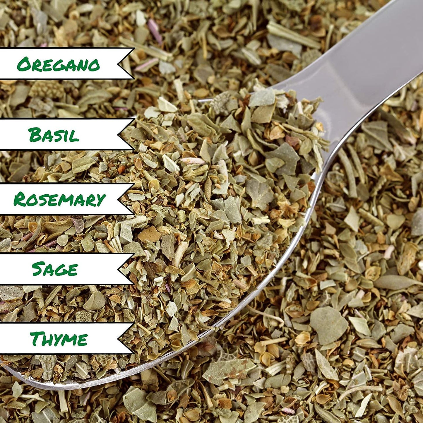 Gourmet Italian Seasoning By It's Delish - 8 OZ Bulk Bag - All Natural Blend of Dried Herbs - Aromatic Italian Seasoning