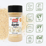 Badia Garlic Powder, 8 Ounce (Pack of 12)