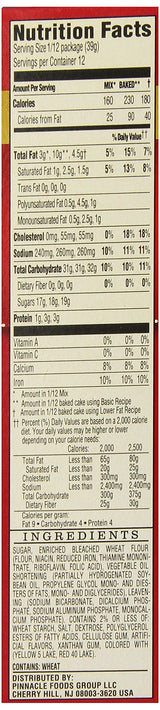 Duncan Hines Classic Yellow Cake Mix