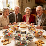 Hokinaa 80th Birthday Party Decorations - 100 Pcs Happy Back in 1946 Decor