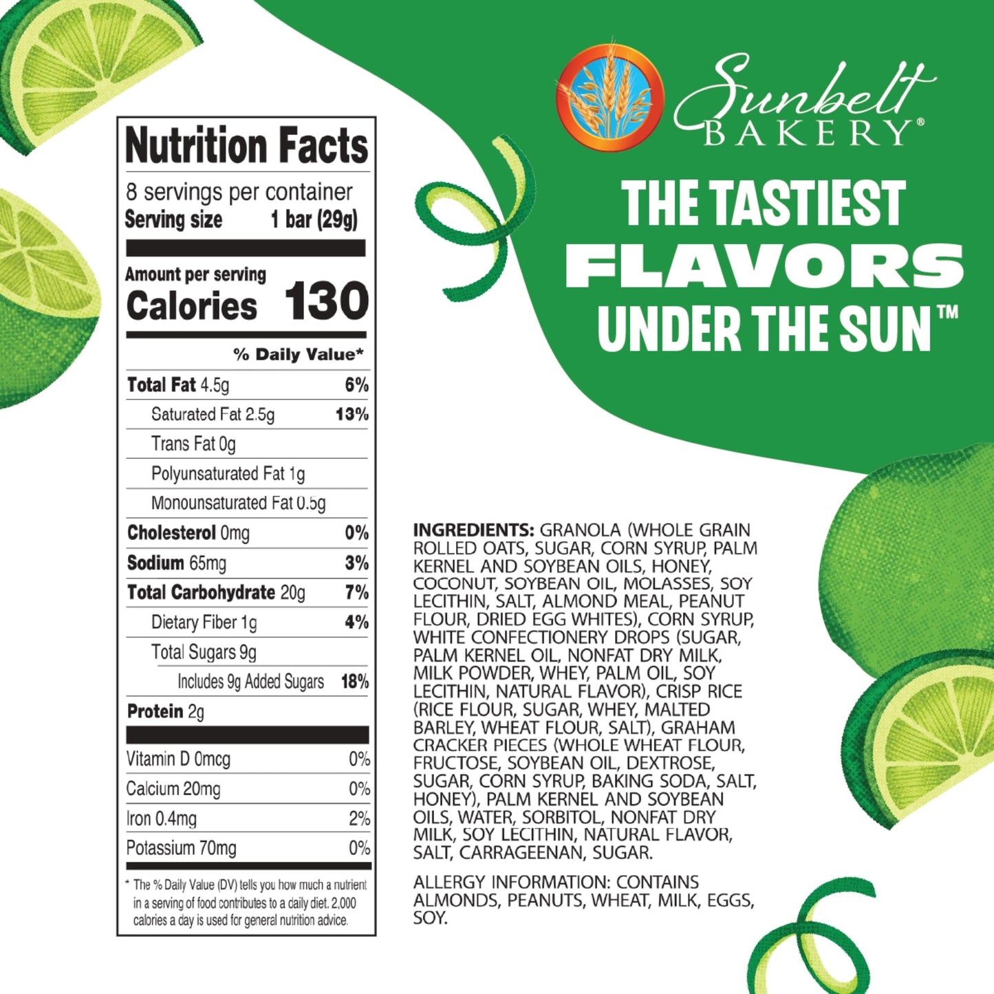 Sunbelt Bakery Spring Seasonal Pack, 2 Flavor Chewy Granola Bar Variety Pack, 48 Bars, 49.62 oz