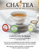 Cha4TEA 36-Count Green Tea Pods Compatible with Keurig K-Cup Brewers