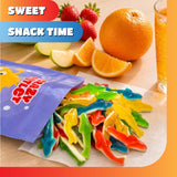 Gummy Sharks - 1 Pound Pack - Assorted Fruit Shark Gummies - Fish Candy for Goodie Bags, Gifting, Pool Parties, Snacking & Dessert Decorating - Chewy