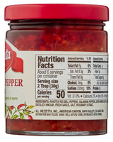 Mezzetta Calabrian Pepper Sauce - Fruity Fiery Flavor with Extra Virgin Olive Oil - Italian Ingredient for Pizza, Pasta, Sandwiches - Red Bell Pepper