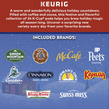 Keurig Advent Calendar Variety Pack, Single Serve K-Cup Pods, 24 Count