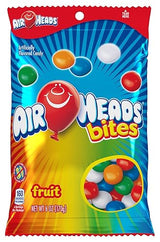 AirHeads Bites Peg Fruit Bag, Party, 6 Ounce