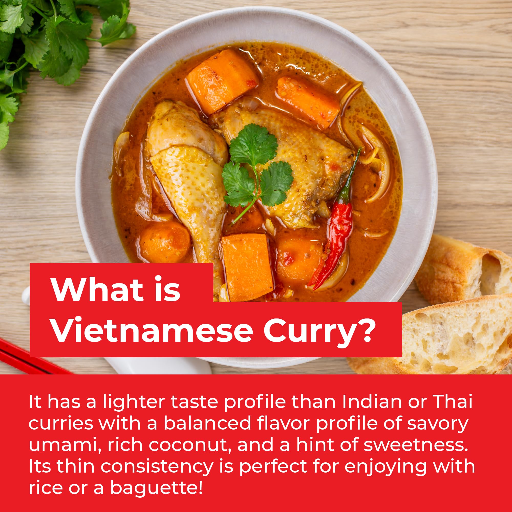 Red Boat Fish Sauce Spicy Vietnamese Lemongrass Curry | Deliciously Complex Flavors Ready in 20 min | Simple ingredients, nothing artificial | 12 oz