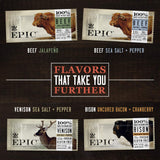 EPIC Chicken Sriracha Protein Bars, Whole30, Keto Friendly, 12 ct, 18 oz