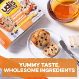 Udi's Gluten Free Banana Chocolate Chip Muffins, Frozen, 10 oz. 4-Count