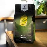 Brave Bean Coffee Company Sergeant's Sip: Espresso Roast, Organic, Single-Origin Coffee - Espresso Specialty Coffee