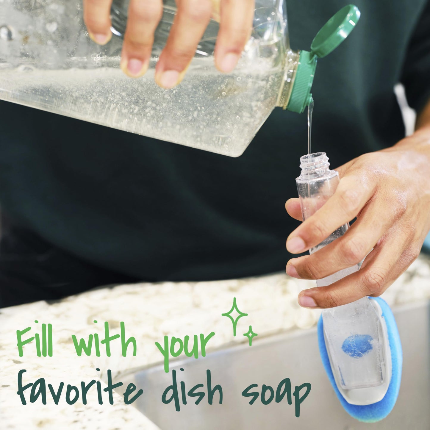 Scotch-Brite Non-Scratch Dishwand Refills, Fits All Scotch-Brite Dishwands, 10 Refills