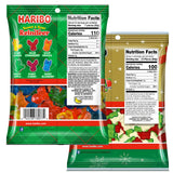 2 Christmas Gummy Bears, 2 Sweet and Sour Reindeer Gummies, Assorted Flavors, Sharable Bags, Sweet Christmas Treat, 4 Ounces (Pack of 4)