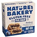 Nature’s Bakery Gluten Free Fig Bars, Blueberry, Real Fruit, Vegan, Non-GMO, Snack Bar, 1 Box With 6 Twin Packs (6 Twin Packs)