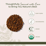Starwest Botanicals Organic Dried Chaga Mushrooms - Cut and Sifted Chaga for Tea, Soups, Stews, Shakes, & More, Natural Earthy Flavor, Non GMO - Bulk