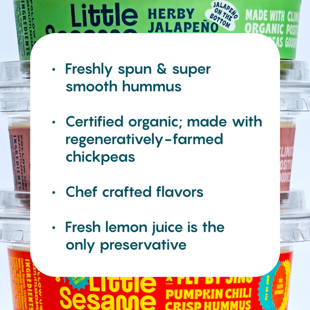 Little Sesame, Hummus Classic, 16 Ounce