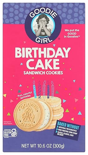 GOODIE GIRL Cookie Cr?®me Birthday Cake, 10.6 OZ