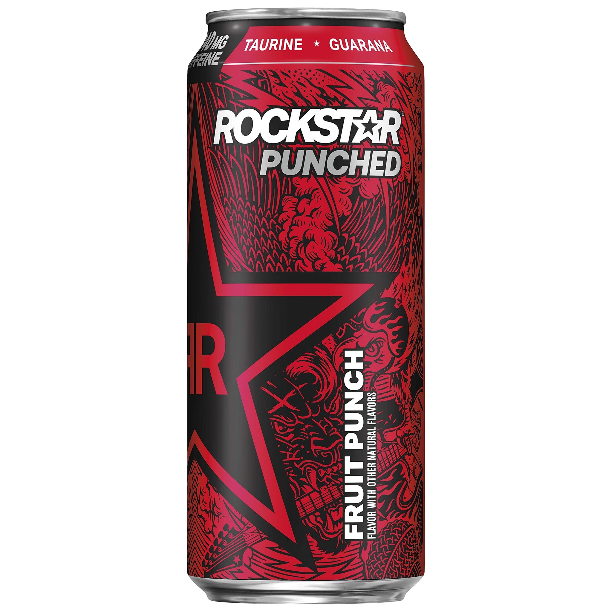 Rockstar Energy Drink, Core 4 Flavor Variety Pack, 16oz Cans (12 Pack) (Packaging May Vary)