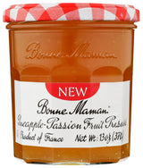 Bonne Maman Summer Variety Pack (Pineapple-Passion Fruit Preserves, Mango-Peach Preserves, Lemon Curd), Pack of 3