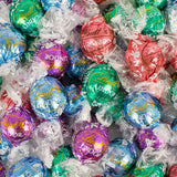 Easter Tulips Stickered Gift Tin With 20 Pastel Wrapped Candy Truffles