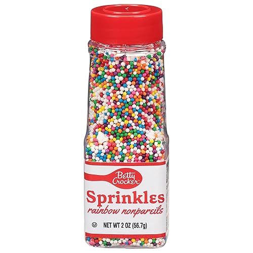 Betty Crocker Sprinkles, Assorted Nonpareil, 2 oz