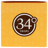 34 Degrees Crisps | Sesame Crisps | Thin, Light & Crunchy Crisps, Single Pack (4.5oz)