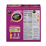 4C Energy Rush Stix, Variety 1 Pack, 40 Count, Single Serve Water Flavoring Packets, Sugar Free with Taurine, On the Go Bundle (20 Berry, 10 Orange