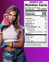 Huzzy Smart Sips Non Alcoholic Drinks - Berry Banger Margarita Inspired Beverage, Alcohol Free Functional Cocktails - Low Calorie, Low Carb, No