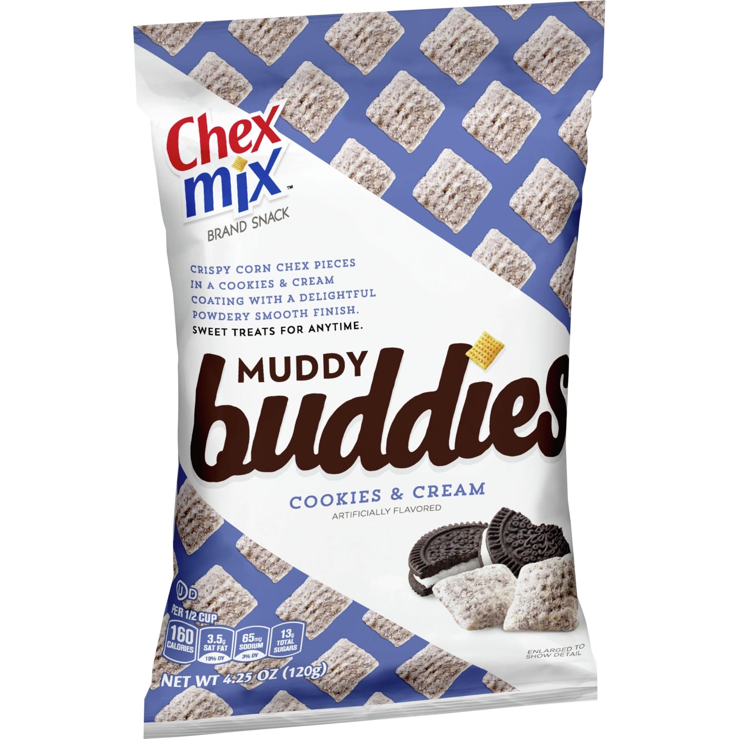 Variety Snack Pack Muddy Buddies, 3 Pack, Brownie Supreme, Cookies & Cream, Peanut Butter & Chocolate