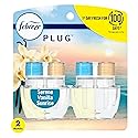 Febreze Odor-Fighting Fade Defy Plug Air Freshener - Serene Vanilla Sunrise - (2) of 0.87 fl oz Refills