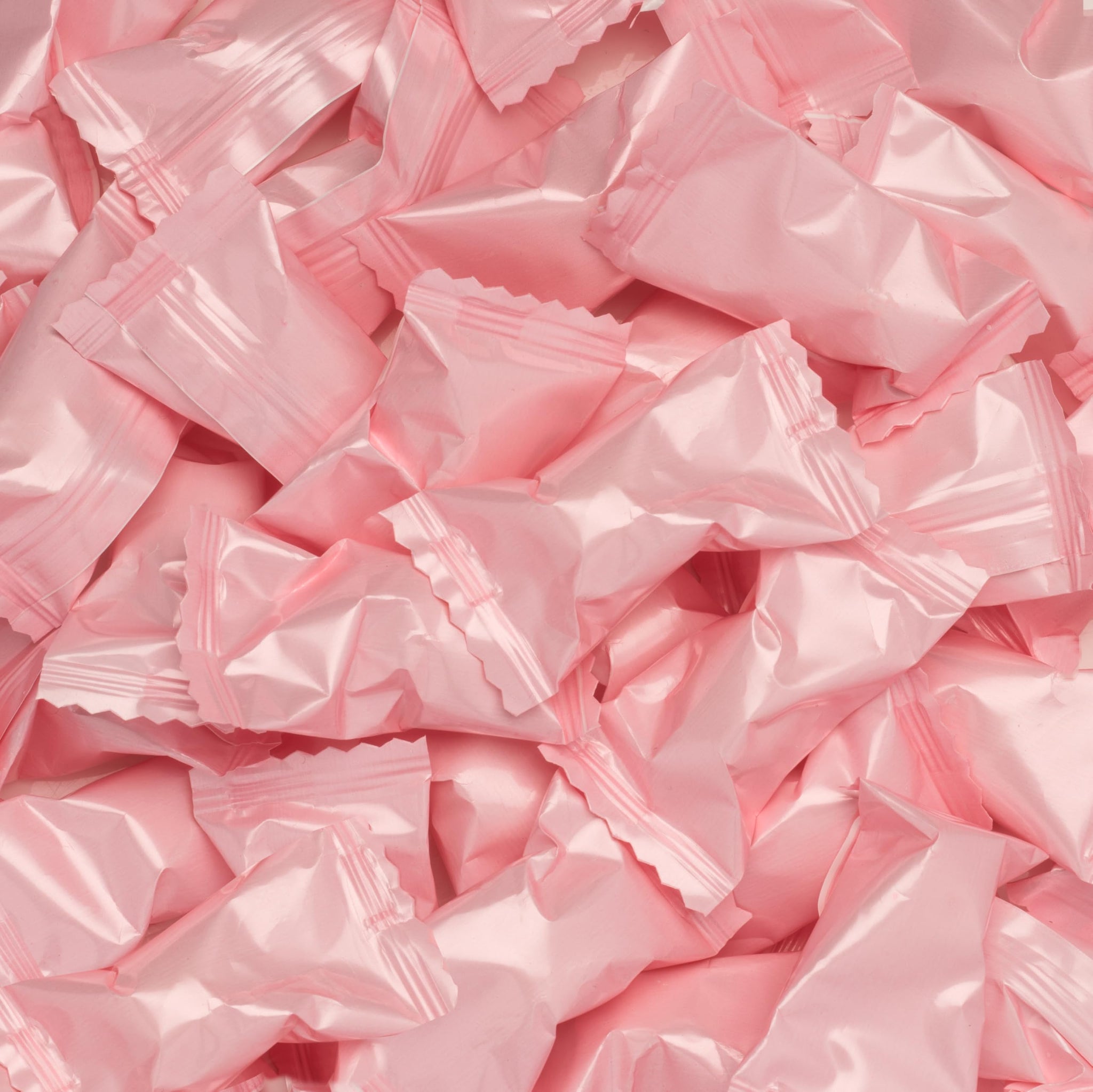 Candy Envy - Pink Wrapped Buttermints - 13 oz. Bag - 100 Individually Wrapped Candy Mints