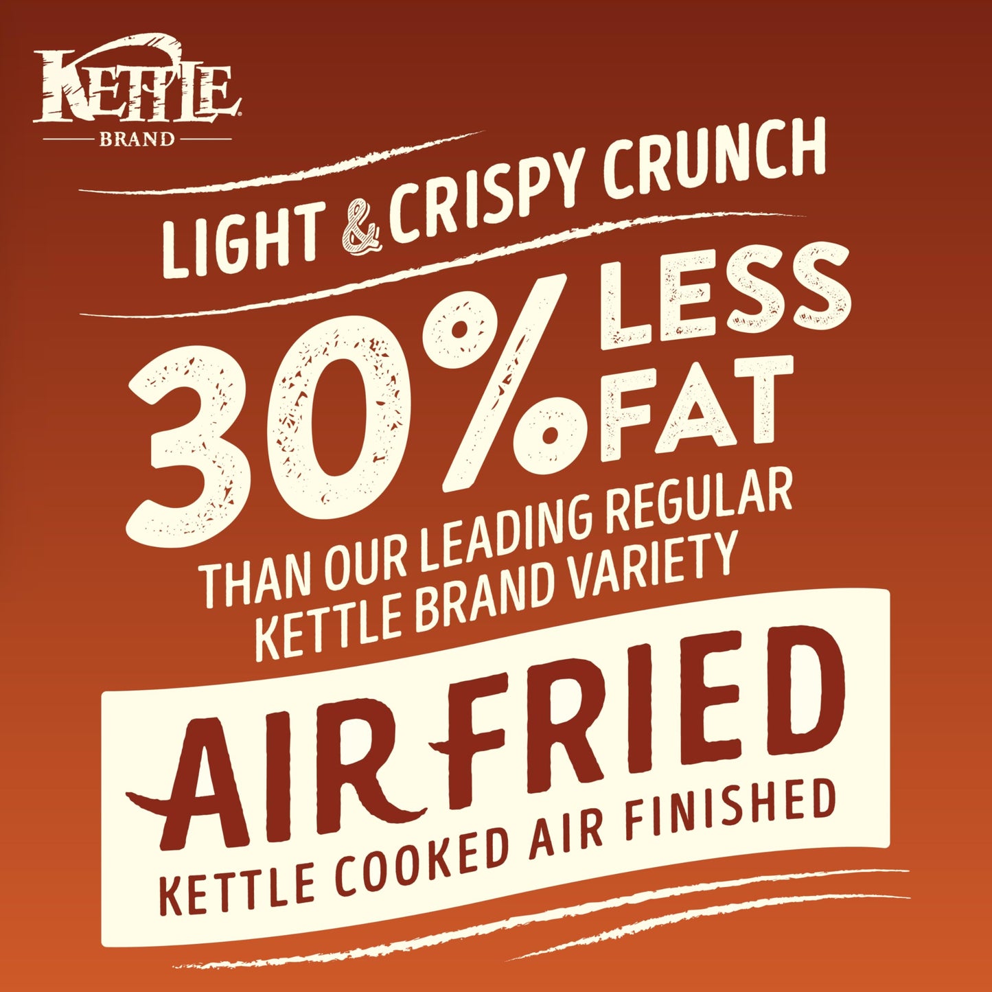 Kettle Brand Air Fried Texas BBQ Chips, 6.5 Oz Bag