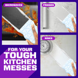 Mr. Clean Magic Eraser Foaming Sponge, Kitchen Grease Eraser, Dawn Cleaning Power, Oven Cleaner, Clean Scent, 6ct