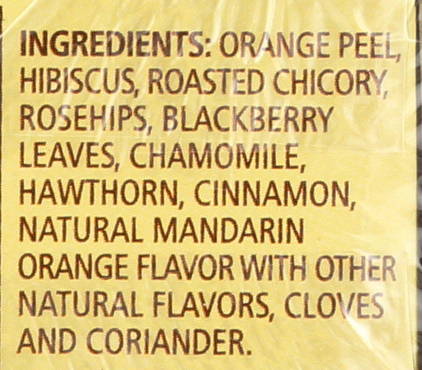 Celestial Seasonings Herbal Tea, Mandarin Orange Spice®, Caffeine Free, 20 Tea Bags, 1.9 oz (55 g)