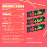 Carbe Diem!, Spaghetti, Lower Net Carb Pasta with Traditional Flavor & Texture, 8 grams of Protein, 55% Fewer Net Carbs & Only 110 Calories Per