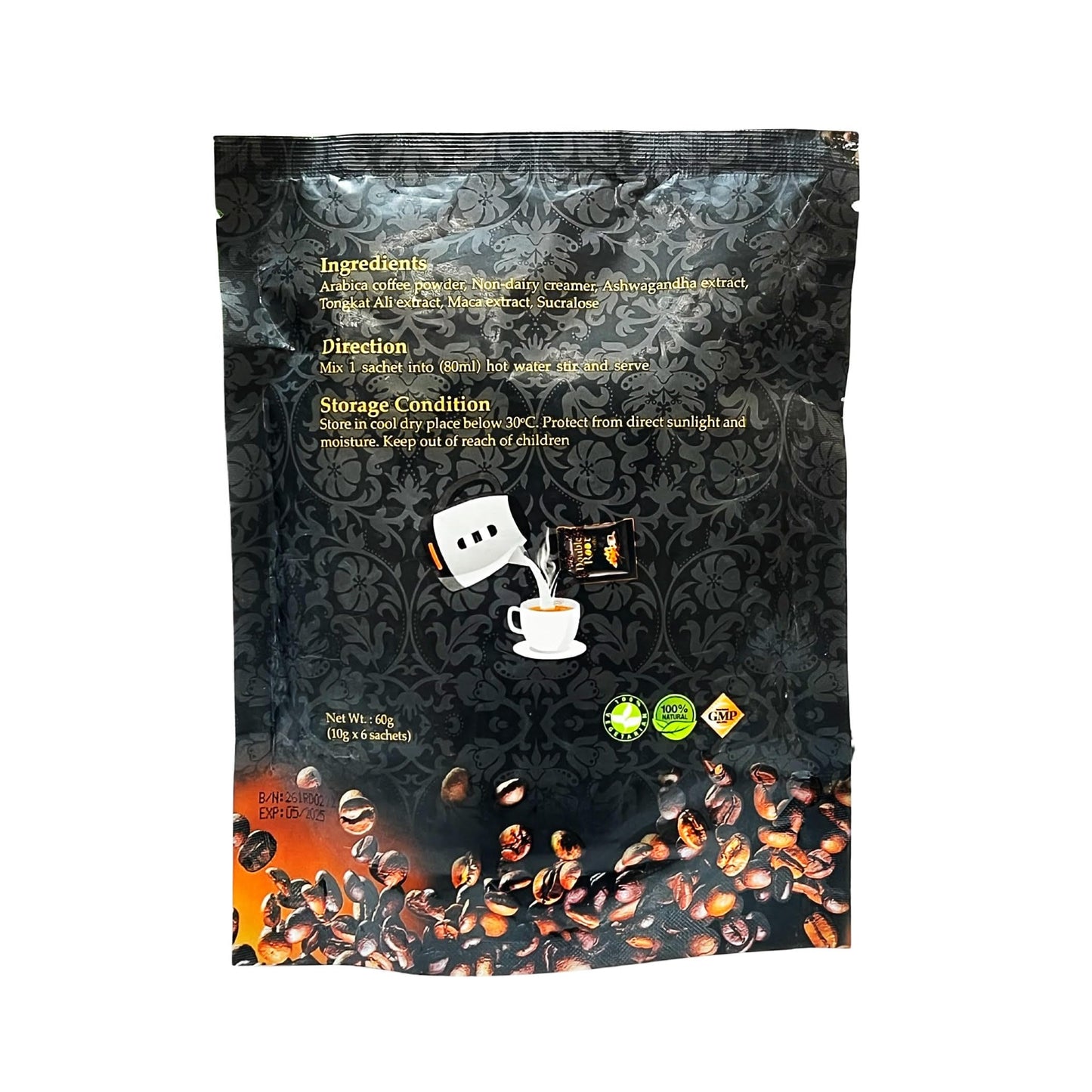 Double Root Coffee 6 Counts (Pack of 2)