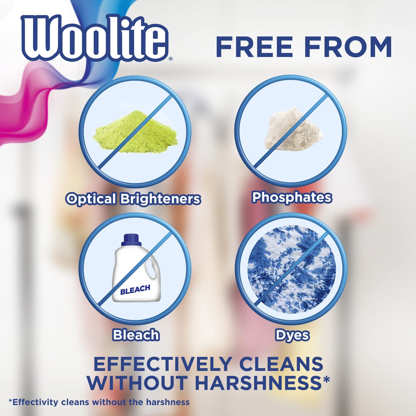Woolite GENTLE CYCLE Liquid Laundry Detergent, 50 fl oz Bottle, With Color Renew, HE & Regular Washers (Pack of 6)