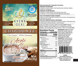 Avena Ideal Oatmeal Smoothie, Chocolate With Cinnamon, Gluten Free Oats, Vegan, 12 count