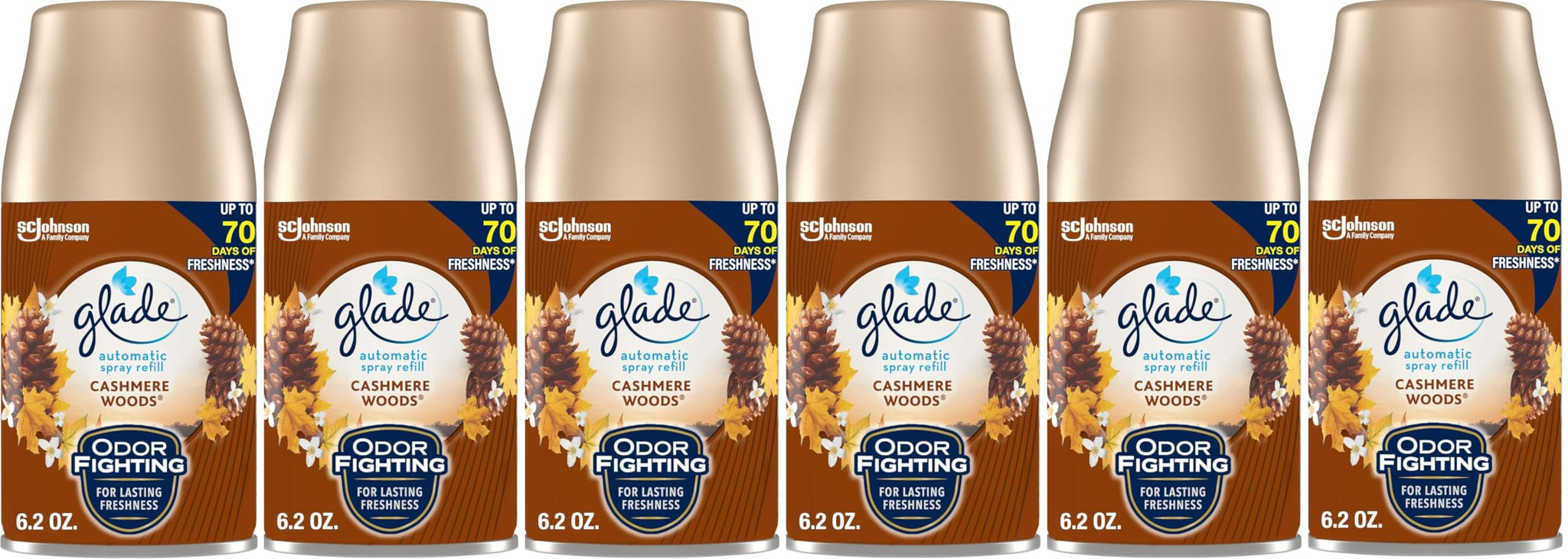 Glade Cashmere Woods Scent Air Freshener Refill 6.2 oz. Aerosol