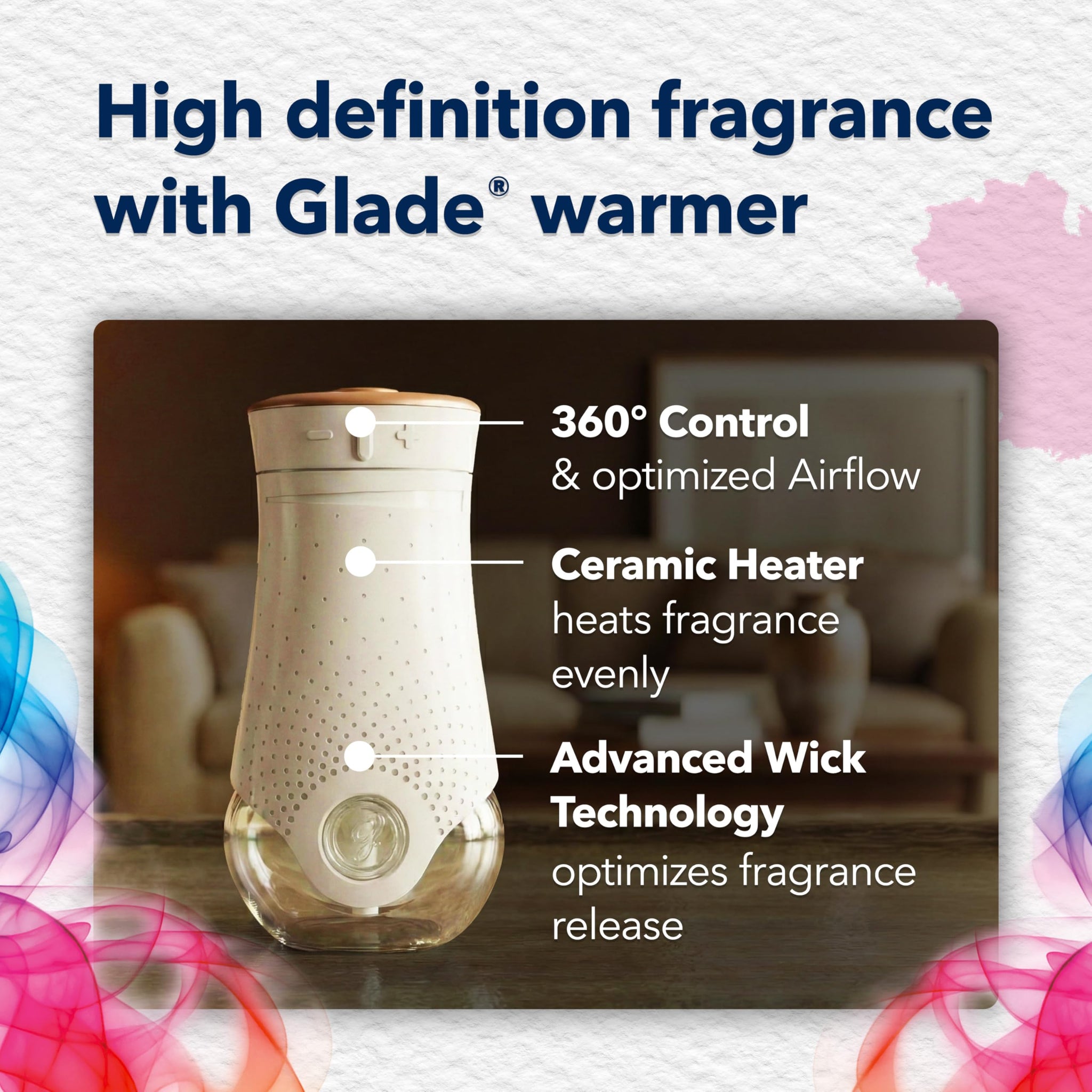 SC Johnson Glade Plug-Ins Scented Oil Warmer
