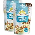 Sunshine Nut Company Whole Roasted Cashews, Perfectly Plain Flavor, No Added Salt, 2 Pack, 7 oz. Each, Gluten Free, Peanut Free and Vegan Individual