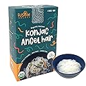 Fusion Select Konjac Noodles - Shirataki Angel Hair Plant-Based Substitute - Healthy Diet Pasta - Rich in Fiber - Vegan, Keto, Paleo-Friendly, Zero
