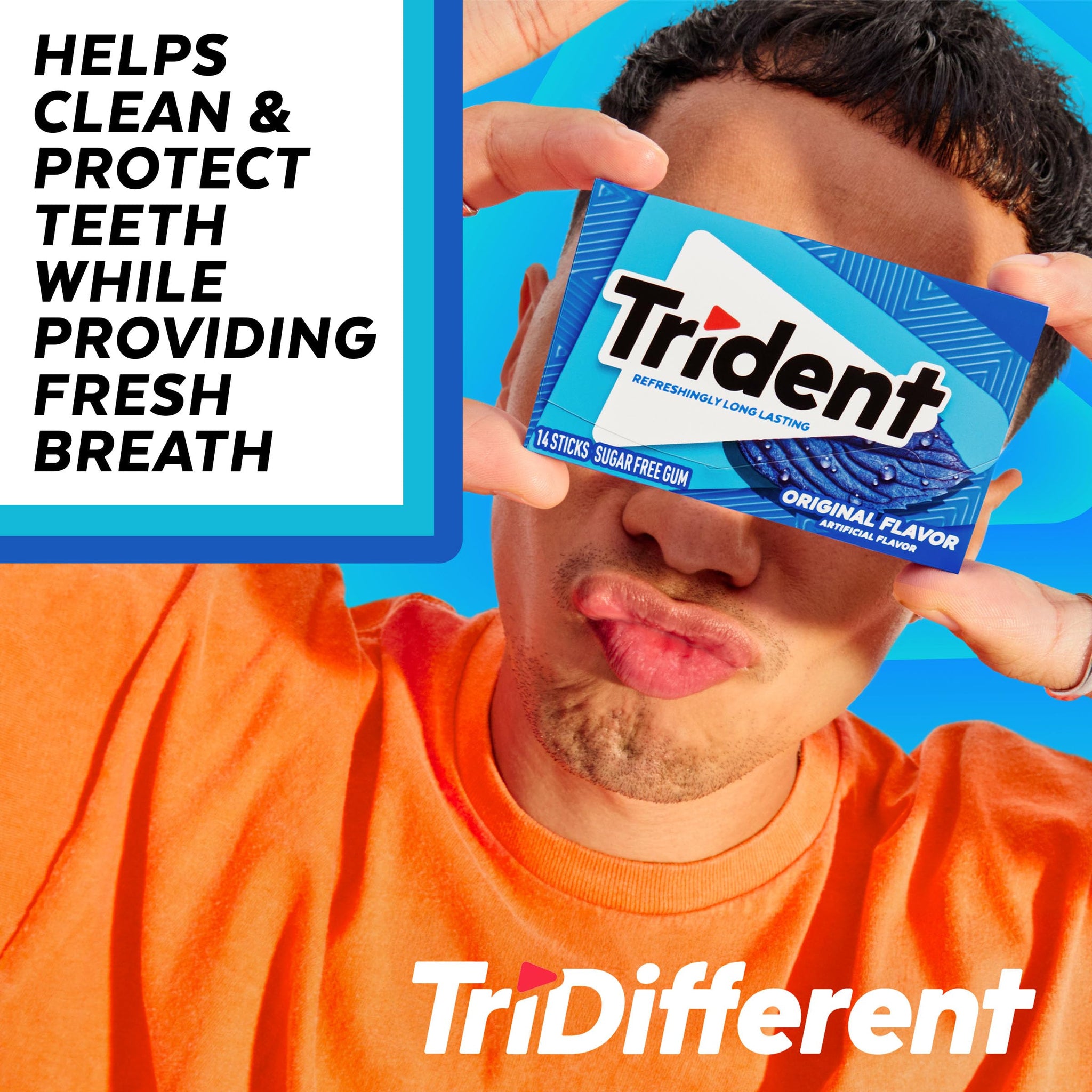Trident, Original, 14-ct