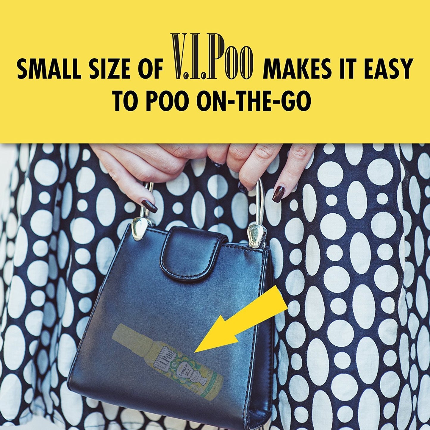 Air Wick V.I.P. Pre-Poop Toilet Spray, Up to 100 uses, Contains Essential Oils, Fresh Model Scent, Travel Size, 1.85 oz, Holiday Gifts, White Elephant