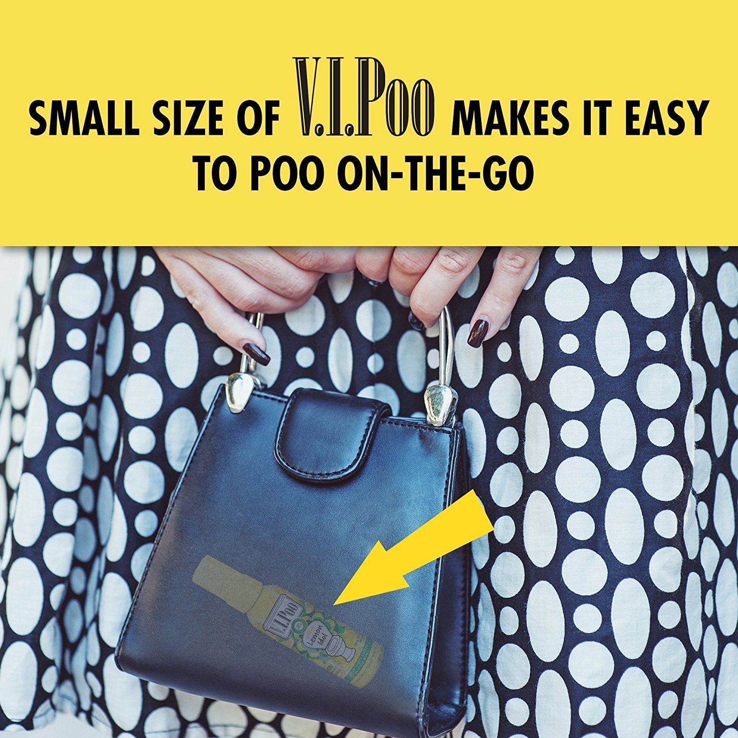 Air Wick V.I.P. Pre-Poop Toilet Spray, Up to 100 uses, Contains Essential Oils, Fresh Model Scent, Travel Size, 1.85 oz, Holiday Gifts, White Elephant