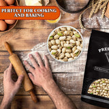 Presto Sales Pistachios In Shell California 16 oz. | Premium Roasted, Unsalted | Healthy, Natural, Vegan, Non-GMO | Vital Minerals Including