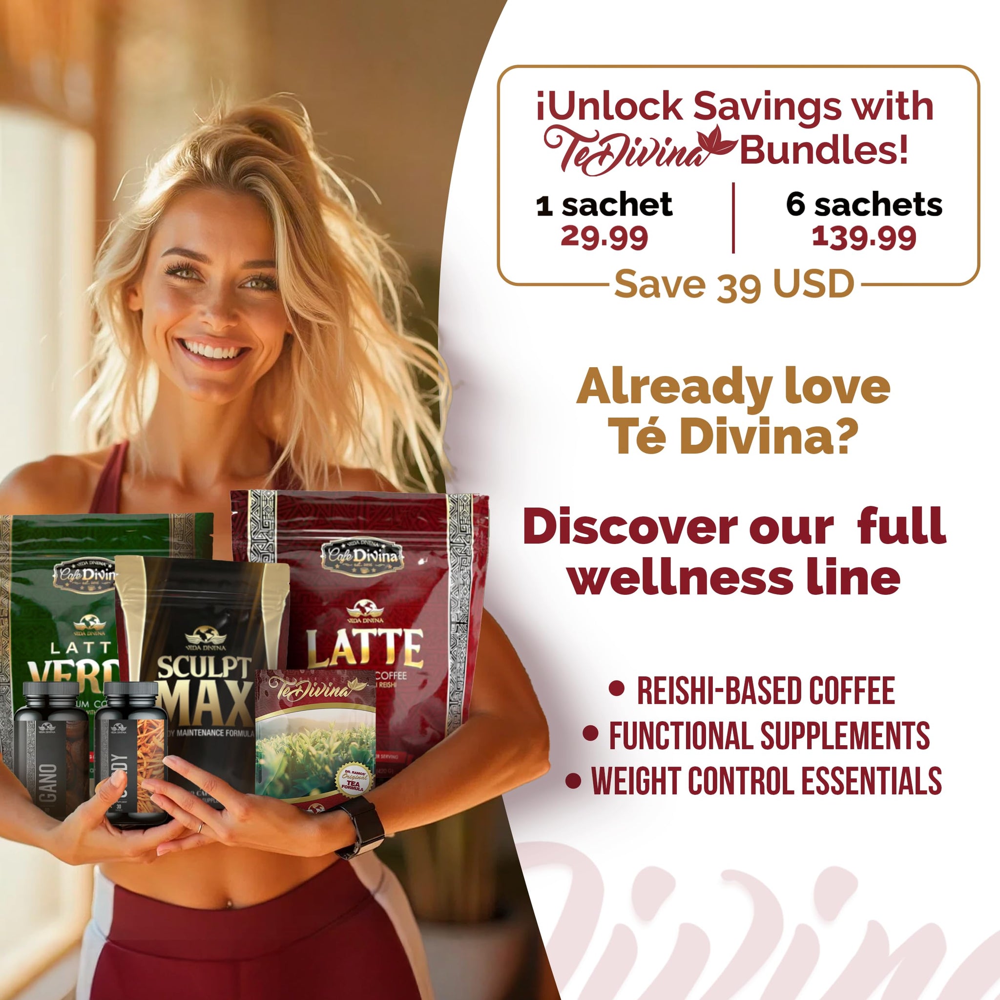 Te Divina | Tea Pack of 4