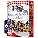 Calhoun Bend Mill Blueberry Crumble Mix | Delicious Easy to Make Crumble Dessert | Perfect for Blueberries or Your Favorite Fruits | Classic Dessert | Ideal for Baking Enthusiasts - 8 Oz (Pack of 6)