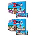 Zbar - Chocolate Chip and Chocolate Brownie - Variety Pack - Soft Baked Snack Bars - Non-GMO - 10-11g Whole Grains - USDA Organic Granola Bars (36
