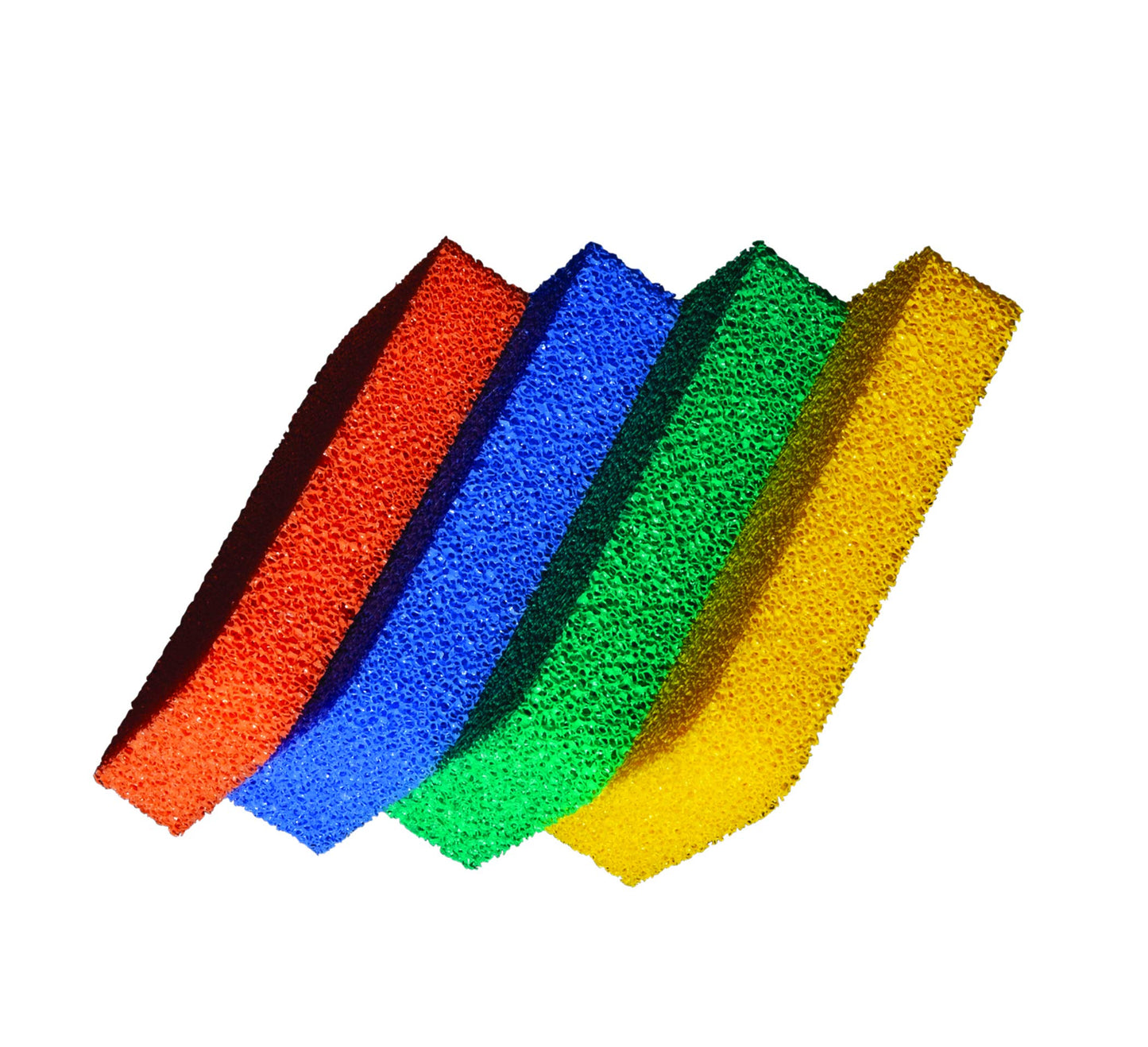 Handy Gourmet Silicone Sponges Kitchen and Dish Scrubber, Fragrance, Mildew, Odor Free, Multi (JB8489S3) (Set of 4)