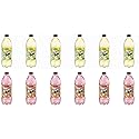 LUV BOX - Variety Brisk Lemonade Pack 1L Plastic Bottle, 12 Per Case, Pink Lemonade , Lemonade
